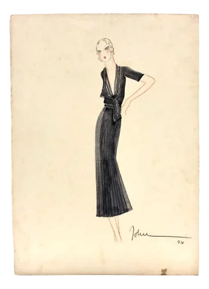 John Guida, Figure, Drawing on Paper, 1931
