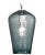 Tempo Comet Pendant Light from the Boa Lantern Collection in Slate For Sale - Image 4 of 4