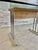 Metal 1960s Chrome With Woven Rush Dining Table For Sale - Image 7 of 13
