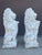 Pair of Early 20th Century Cast Concrete Shield-Bearing Lions — Rescued Asheville, Nc Estate For Sale - Image 4 of 10