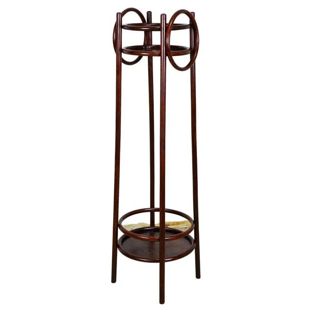Bentwood Plant Stand from Thonet, Austria, 1905 For Sale - Image 9 of 9