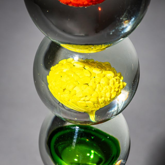 Hand-Blown Glass Art Object, Murano Glass, Italy, 2nd Half 20th Century For Sale - Image 4 of 7