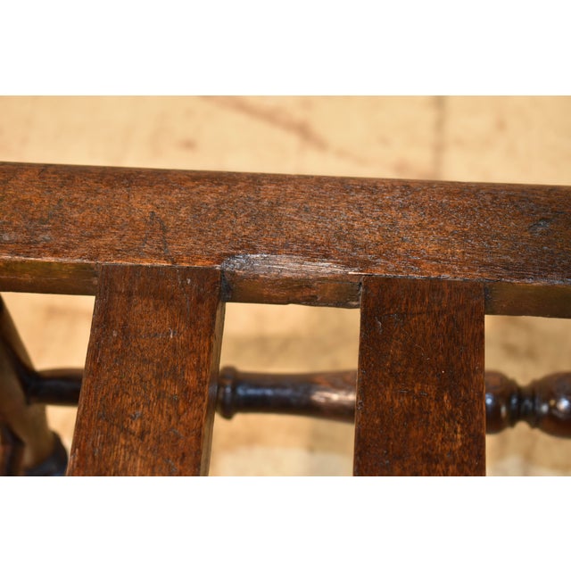 Wood 19th Century English Mahogany Luggage Stand For Sale - Image 7 of 7