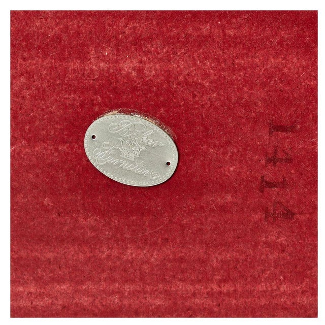 Mid-Century Modern Karl Springer Style Lacquered Raffia Ming Coffee Table For Sale - Image 3 of 3