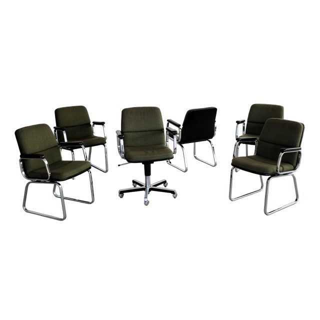 Conference Chairs from Sedus, 1960s, Set of 6 For Sale