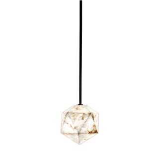 Meteorite 24 Pendant Lamp by United Alabaster For Sale