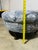 Wood Porter Tufted Ottoman For Sale - Image 7 of 8