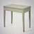 Gustavian console table with carved decoration of caning, beadwork, and corner fleurons. A secret drawer is concealed in...