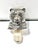 Metal Late 20th Century Neiman Marcus Bull & Bear Bottle Stopper Set - Silver Plate Animal Wine Stoppers - 2pcs For Sale - Image 7 of 9
