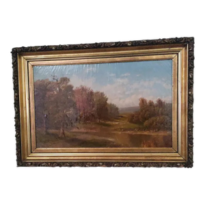 Hudson River Fall Landscape