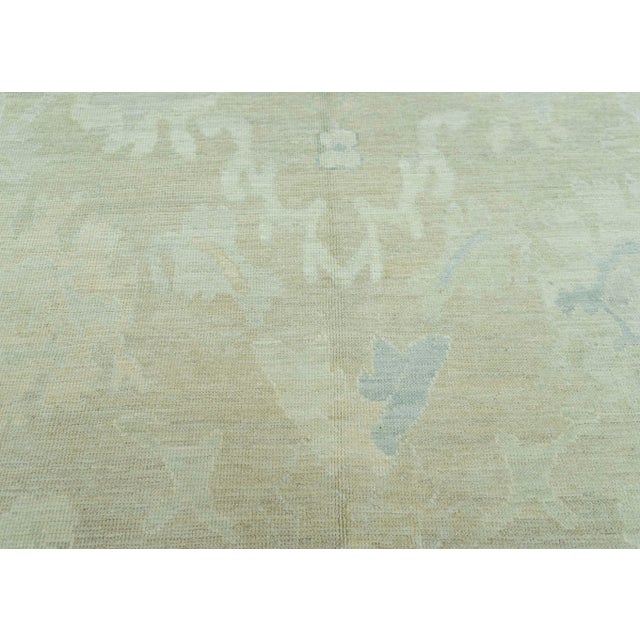 Turkish Turkish Oushak Rug 8'10" x 12' #19442 For Sale - Image 3 of 8
