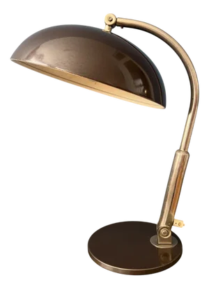 Vintage Black Hala Busquet 144 Desk Lamp by Herman Busquet
