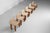 Monk Chairs in Canvas by Afra and Tobia Scarpa for Molteni, Italy, 1974, Set of 6 For Sale - Image 16 of 18