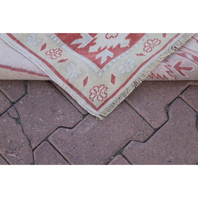 1970s Boho Style Hand Knotted Milas Area Rug For Sale - Image 11 of 12