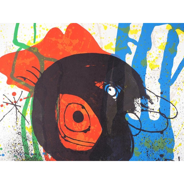 Modern Joan Miro, Sobreteixims, Original Signed Lithograph For Sale - Image 3 of 6