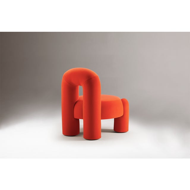 Red Marlon Chair by Dooq Details For Sale - Image 8 of 16