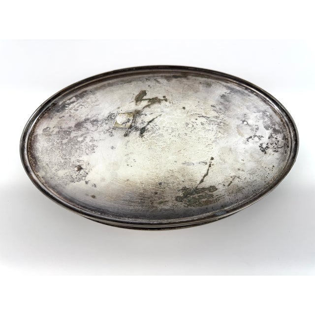 Vintage Italian Silverplate Pierced Gallery Tray by Wil For Sale - Image 10 of 10