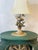Metal Vintage Tole Lamp For Sale - Image 7 of 10