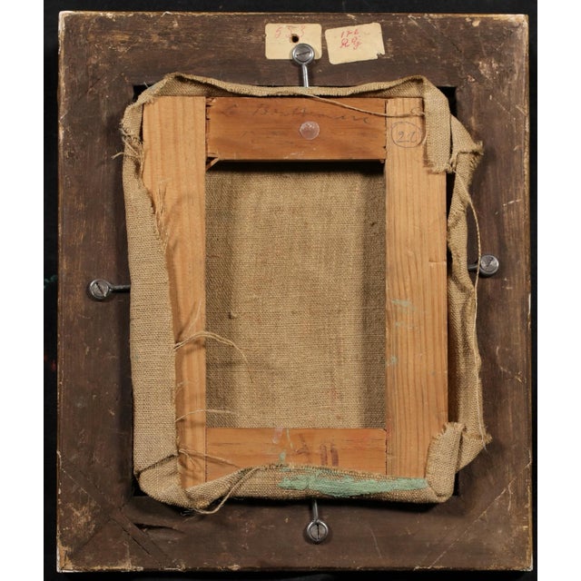 Edward Henry Molyneux (British, 1891-1974) Oil Painting on Canvas - Flowers in a Glass, 1955 For Sale In New York - Image 6 of 7