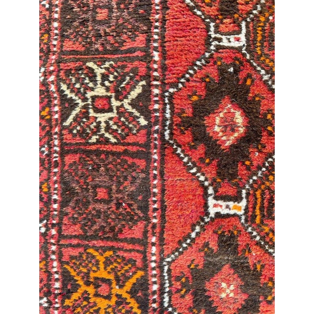 Turkmen Baluch Rug, 1950s For Sale - Image 12 of 18