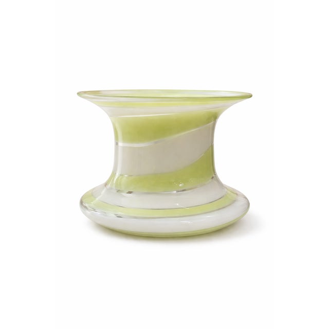 Glass Swedish Art Glass Model 4135-330 Vase by Vicke Lindstrand for Orrefors, 1950s For Sale - Image 7 of 7