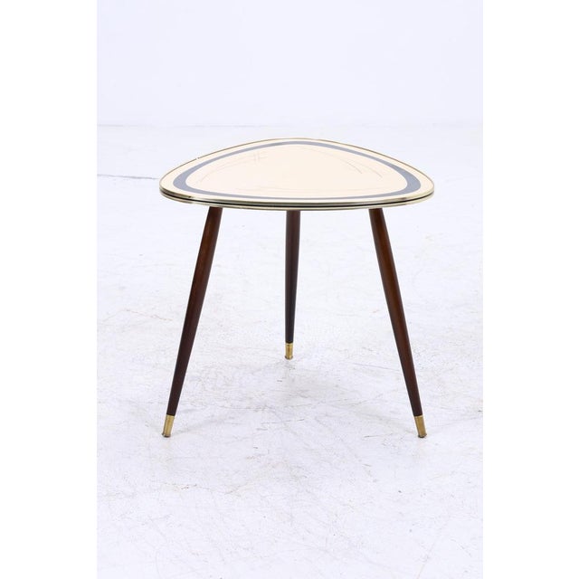 White Mid-Century Side Table, 1960s For Sale - Image 8 of 10