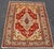 Tribal Early 20th Century Antique Turkish Fine Sivas Rug With Center Medallion in Red, Yellow & Light Green For Sale - Image 3 of 13