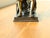 Metal Antique Pair of John Harvard Bronzed Bookends After Daniel Chester French For Sale - Image 7 of 12