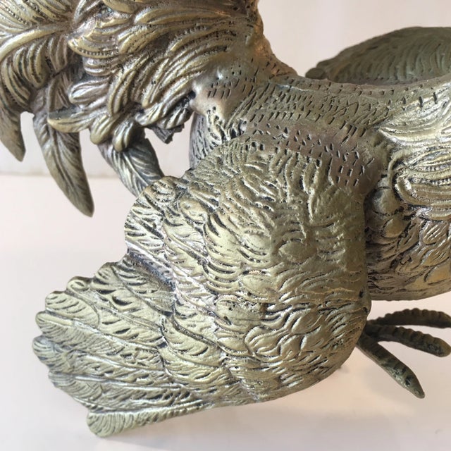 Figurative Metal Hand - Crafted Bird For Sale - Image 3 of 13