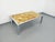 Large Vintage Coffee Table in Chrome Metal, Yellow Onyx Type and Resin, 1970s For Sale - Image 6 of 15