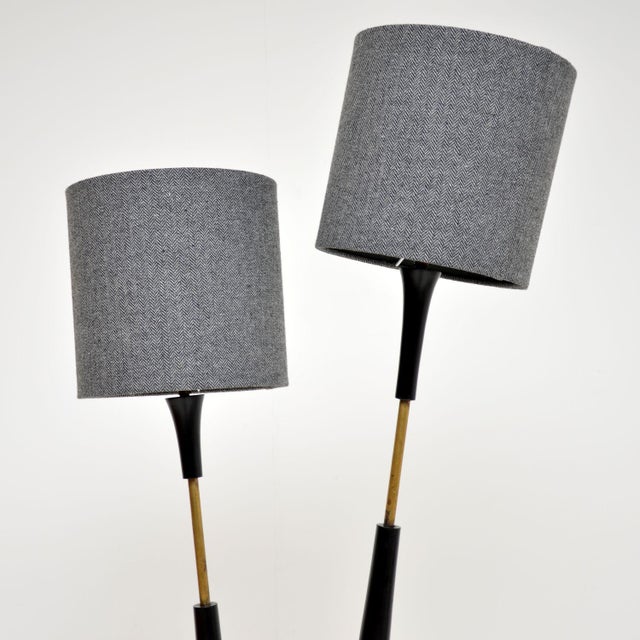 1960s Vintage Two Headed Floor Lamp, 1960 For Sale - Image 5 of 9