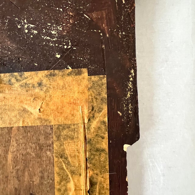 Antique French Style Gesso Gilded Wall Mirror For Sale - Image 4 of 8