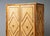 USA, ca. 1970s. An impressive linen press or wardrobe with great British Colonial look. Features wood construction with...
