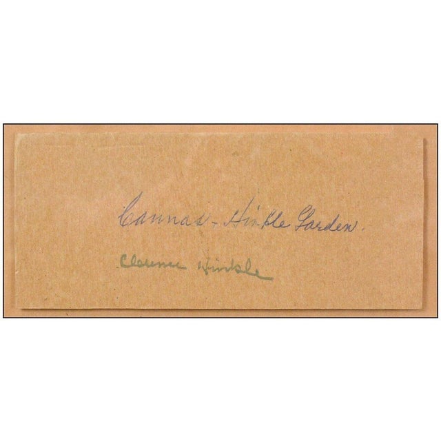 Early 20th Century Early 20th Century Cannas - Hinkle Garden, Clarence Hinkle For Sale - Image 5 of 5