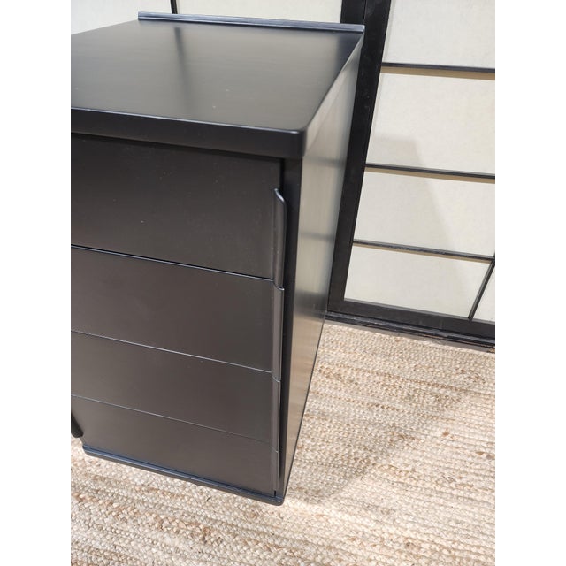 Black Mid Century Vanity by Edward Wormley for Dunbar For Sale - Image 8 of 12