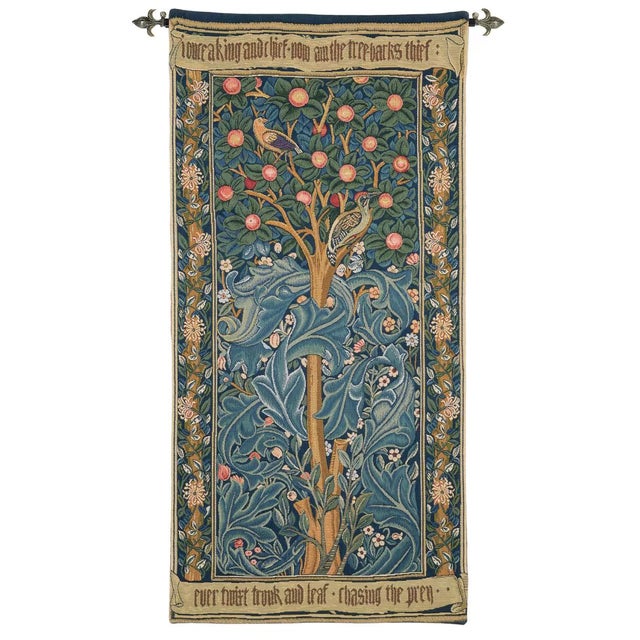 This tapestry was designed and produced by William Morris (1836-1896), the famous British artist and designer. It was...