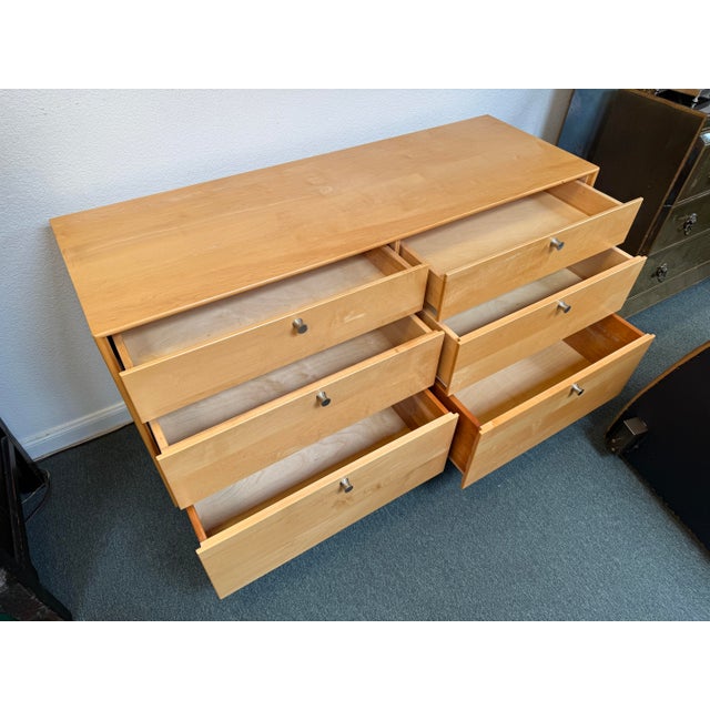 Copeland Copeland for Vermont Furniture Designs Larssen Double Dresser, Natural Maple For Sale - Image 4 of 12