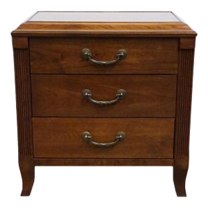 Ethan Allen Maison Collection Solid Cherry Traditional Style 23" Nightstand 25-9405 - 295 Sable Finish