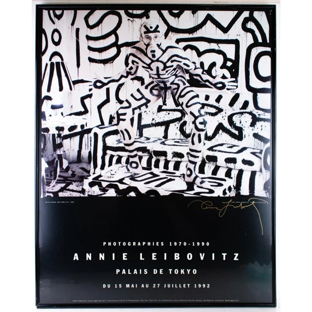 1992 Signed Annie Leibovitz 'Keith Haring' Original – Palais