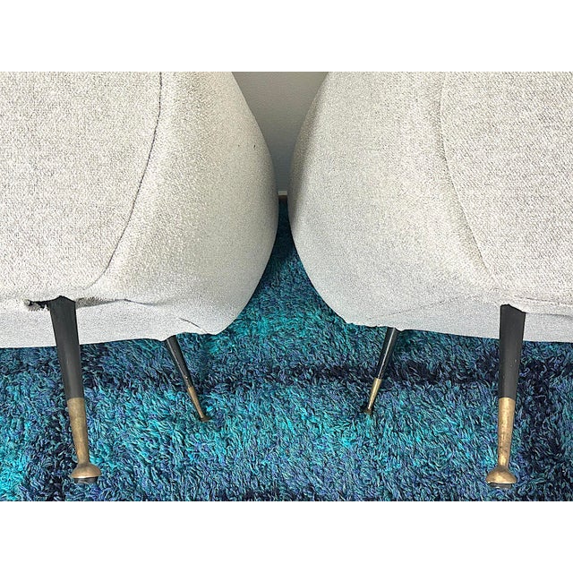 Gigi Radice Armchairs by Minotti, Italy, 1950s, Set of 2 For Sale - Image 17 of 18