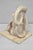 Vintage Seymour Shuren Modernist Pink Carved Marble Abstract Figure Sculpture For Sale - Image 13 of 18