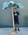 Hollywood Regency Vintage Palm Tree Floor Lamp For Sale - Image 3 of 12