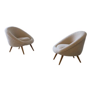 Set of Oeuf Lounge Chairs For Sale