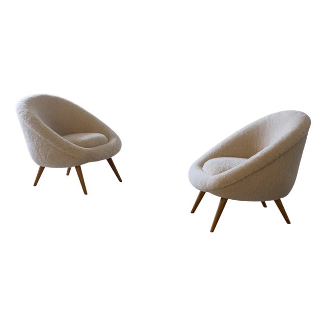 Set of Oeuf Lounge Chairs For Sale