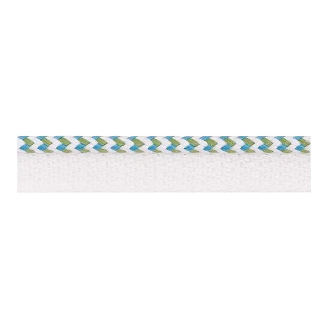 Schumacher Bolander Cord Indoor & Outdoor in Aqua For Sale