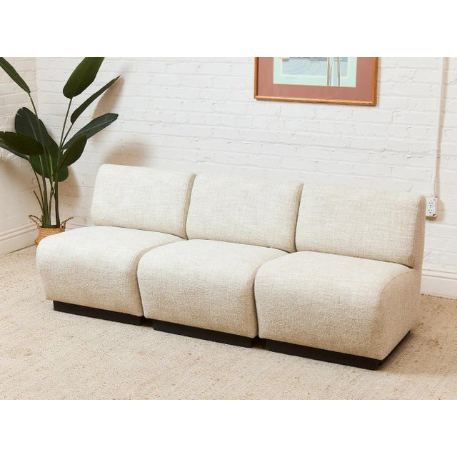 Vintage, cozy, and uniquely one-of-a-kind this sofa/sectional is the perfect piece that looks good in any style interior...