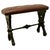 Brown Arts and Crafts Carved Oak Organist Stool, 1880s For Sale - Image 8 of 8