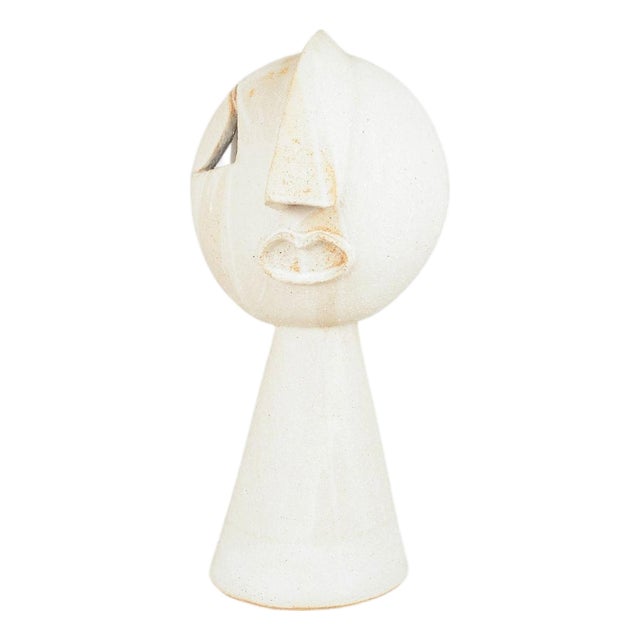 Christina Muff, Cubist Bust, 2025, Stoneware For Sale