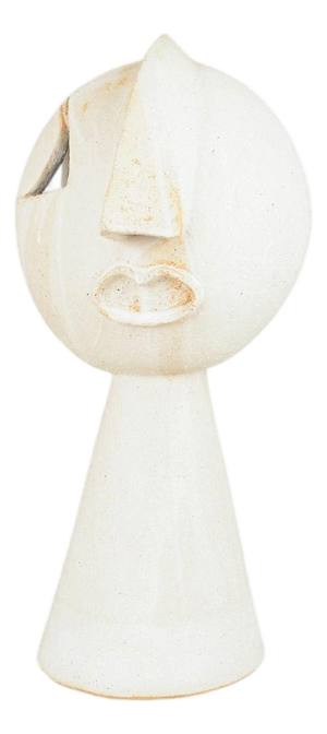 Christina Muff, Cubist Bust, 2025, Stoneware