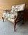 French 1920s Antique Chintz Down Filled French Settee For Sale - Image 3 of 7